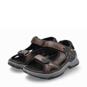 NEW MEPHISTO men's honduras sandal in dark brown